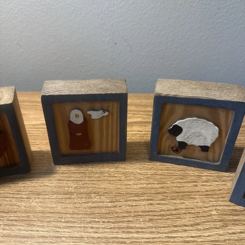 Wooden Display Noah's‎ Ark Blocks